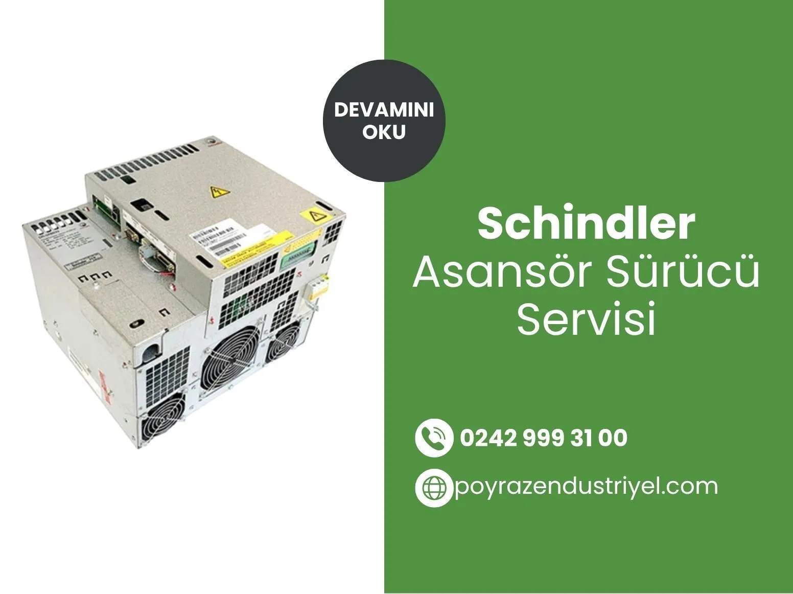 Schindler Asansör Sürücü Servisi
